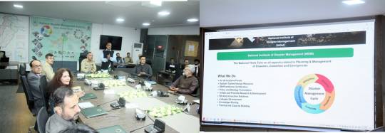 21-07-2023, Islamabad: Chairman NDMA Lt General Inam Haider Malik inaugurated   NIDM Registration Portal at NDMA HQs.